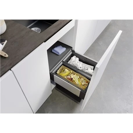 Blanco Poubelle Sous évier Select II 2 Bacs 16 + 16 Litres 5 Blanco Poubelle Sous évier Select II 2 Bacs 16 + 16 Litres – Image 3