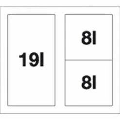 Blanco Poubelle Sous évier Select II 3 Bacs 19 + 8 + 8 Litres 8 Blanco Poubelle Sous évier Select II 3 Bacs 19 + 8 + 8 Litres -Bain Salle Produit Magasin select ii 526202 3 bacs 19 8 8 litres 1