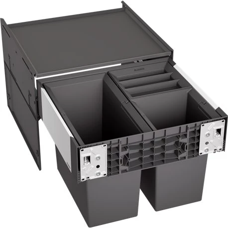 Blanco Poubelle Sous évier Select II 3 Bacs 19 + 8 + 8 Litres 3 Blanco Poubelle Sous évier Select II 3 Bacs 19 + 8 + 8 Litres