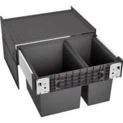 Blanco Poubelle Sous évier Select II 2 Bacs 30 + 19 Litres