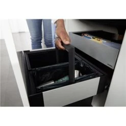 Blanco Poubelle Sous évier Select II Orga 2 Bacs 30 + 19 Litres -Bain Salle Produit Magasin select ii orga 526208 2 bacs 30 19 litres 2