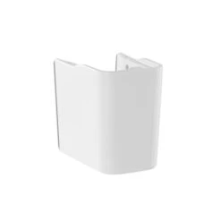 Roca Semi-colonne The Gap Pour Lavabo, 30x14,9 Cm, Blanc Brillant