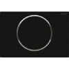 Geberit Plaque WC Sigma10 Noir Anneau Chromé Brillant 2 Geberit Plaque WC Sigma10 Noir Anneau Chromé Brillant -Bain Salle Produit Magasin sigma 10 115758km5 noir chrome brillant noir