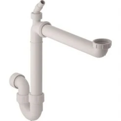 Geberit Siphon En Tube Coudé Modèle Gain De Place Embout Cannelé équerre