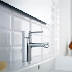 Roca Mitigeur Lavabo Targa Chromé H 143 Mm -Bain Salle Produit Magasin targa mitigeur lavabo monotrou a5a3060c00 lavabo monotrou targa 2