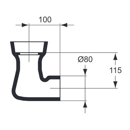 Tubulure Coudée En Porcelaine 4 Tubulure Coudée En Porcelaine – Image 2