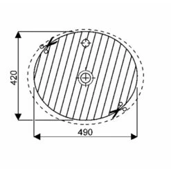Geberit Vasque VariForm Ovale 55 Cm Sans Trop Plein 10 Geberit Vasque VariForm Ovale 55 Cm Sans Trop Plein -Bain Salle Produit Magasin variform 500722012 vasque ovale 55 cm sans trop plein 3
