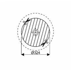 Geberit Vasque VariForm Ronde Ø 39 Cm Sans Trop Plein -Bain Salle Produit Magasin variform 500746012 vasque ronde 33 cm sans trop plein 3