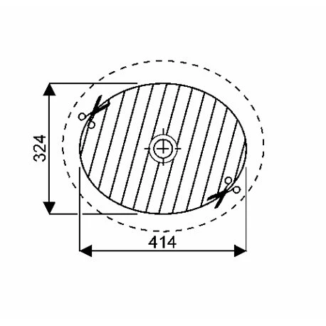 Geberit Vasque VariForm Ovale 48 Cm Avec Trop Plein 6 Geberit Vasque VariForm Ovale 48 Cm Avec Trop Plein – Image 4
