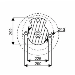 Geberit Vasque VariForm Ronde Ø 45 Cm Sans Trop Plein -Bain Salle Produit Magasin variform 500770012 vasque ronde 45 cm sans trop plein 3