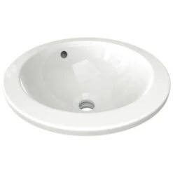 Ideal Standard Vasque Connect Ø38 Cm à Encastrer Par-dessous -Bain Salle Produit Magasin vasque connect e505201 o38 cm a encastrer par dessous 2