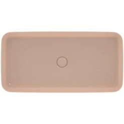 Ideal Standard Vasque Ipalyss Nude 80x40 Cm Sans Trop Plein Et Sans Plage De Robinetterie -Bain Salle Produit Magasin vasque ipalyss e1391v7 nude 80x40 cm sans trop plein et sans plage de robinetterie 4