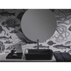 Ideal Standard Vasque Ipalyss Noir Mat 65x40 Cm Sans Trop Plein Et Sans Plage De Robinetterie -Bain Salle Produit Magasin vasque ipalyss e1886v3 noir mat 65x40 cm sans trop plein et sans plage de robinetterie 2