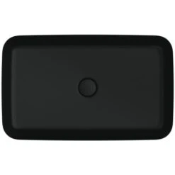 Ideal Standard Vasque Ipalyss Noir Mat 65x40 Cm Sans Trop Plein Et Sans Plage De Robinetterie -Bain Salle Produit Magasin vasque ipalyss e1886v3 noir mat 65x40 cm sans trop plein et sans plage de robinetterie 4