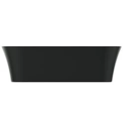 Ideal Standard Vasque Ipalyss Noir Mat 65x40 Cm Sans Trop Plein Et Sans Plage De Robinetterie -Bain Salle Produit Magasin vasque ipalyss e1886v3 noir mat 65x40 cm sans trop plein et sans plage de robinetterie 6