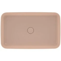 Ideal Standard Vasque Ipalyss Nude 65x40 Cm Sans Trop Plein Et Sans Plage De Robinetterie -Bain Salle Produit Magasin vasque ipalyss e1886v7 nude 65x40 cm sans trop plein et sans plage de robinetterie 5