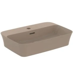 Ideal Standard Vasque Ipalyss Cachemire 55x38 Cm Avec Trop Plein Et Avec Plage De Robinetterie -Bain Salle Produit Magasin vasque ipalyss e2077v4 cachemire 55x38 cm avec trop plein et avec plage de robinetterie 2