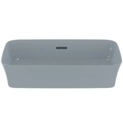 Ideal Standard Vasque Ipalyss Bleu Poudré 55x38 Cm Avec Trop Plein Et Sans Plage De Robinetterie -Bain Salle Produit Magasin vasque ipalyss e2078x8 bleu poudre 55x38 cm avec trop plein et sans plage de robinetterie 4