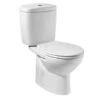 Roca Pack WC Victoria Silencio Blanc, 35,5x66,5x78 Cm -Bain Salle Produit Magasin victoria silencio a34p395000 sortie horizontale