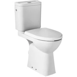 Roca WC à Poser Access Abattant Frein De Chute, 38x67x86,5 Cm