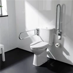 Roca WC à Poser Access Abattant Frein De Chute, 38x67x86,5 Cm -Bain Salle Produit Magasin wc access a341230000 a342236000 3