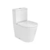 Roca WC à Poser Inspira Round Blanc Brillant, 37,5x60x76 Cm -Bain Salle Produit Magasin wc inspira a342529000 a341520000