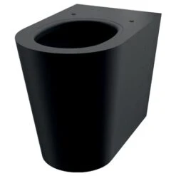 WC S21 À Poser Noir Mat 110300BK