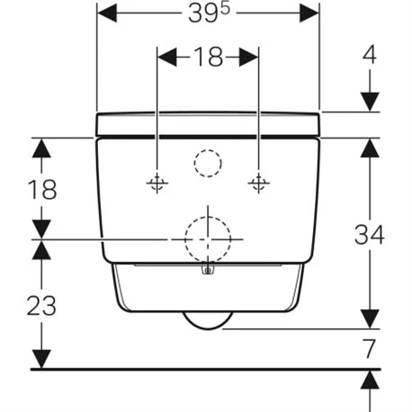 Geberit WC Suspendu AquaClean Maïra Classic 146.208.21.1 590x395x380 Mm Chromé Brillant 4 Geberit WC Suspendu AquaClean Maïra Classic 146.208.21.1 590x395x380 Mm Chromé Brillant – Image 2