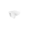 Roca WC Suspendu Debba Square Blanc 35,5x54x40 Cm, Avec Abattant Frein De Chute -Bain Salle Produit Magasin wc suspendu blanc 355x54x40 cm debba square