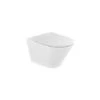 Roca WC Suspendu The Gap Round Blanc 35x54x44 Cm, Avec Abattant Frein De Chute -Bain Salle Produit Magasin wc suspendu blanc 35x54x44 cm the gap round