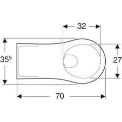 Geberit WC Suspendu PMR Vitalis 00392210000 700x355x345 Mm Avec Bride 9 Geberit WC Suspendu PMR Vitalis 00392210000 700x355x345 Mm Avec Bride -Bain Salle Produit Magasin wc suspendu pmr vitalis 00392210000 700x355x345 mm avec bride 2