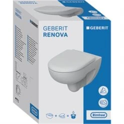 Geberit WC Suspendu Renova 500.699.01.1 540x370x405 Mm Sans Bride 11 Geberit WC Suspendu Renova 500.699.01.1 540x370x405 Mm Sans Bride -Bain Salle Produit Magasin wc suspendu renova 500699011 charnieres non declipsables 4