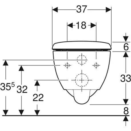 Geberit WC Suspendu Renova Compact 500.803.00.1 490x370x390 Mm Frein De Chute 3 Geberit WC Suspendu Renova Compact 500.803.00.1 490x370x390 Mm Frein De Chute