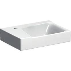 Geberit Lave-mains Xeno² 40 Cm Cuve à Droite -Bain Salle Produit Magasin xeno keramag design 157040000 cuve a droite trou perce a gauche 5