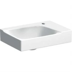 Geberit Lave-mains Xeno² 40 Cm Cuve à Gauche -Bain Salle Produit Magasin xeno keramag design 157045000 cuve a gauche trou perce a droite 6